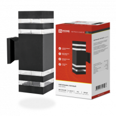 Светильник уличный настенный двусторонний НБУ POLO-S-2хA60-BL E27 IP65 230В алюминиевый под лампу 2х